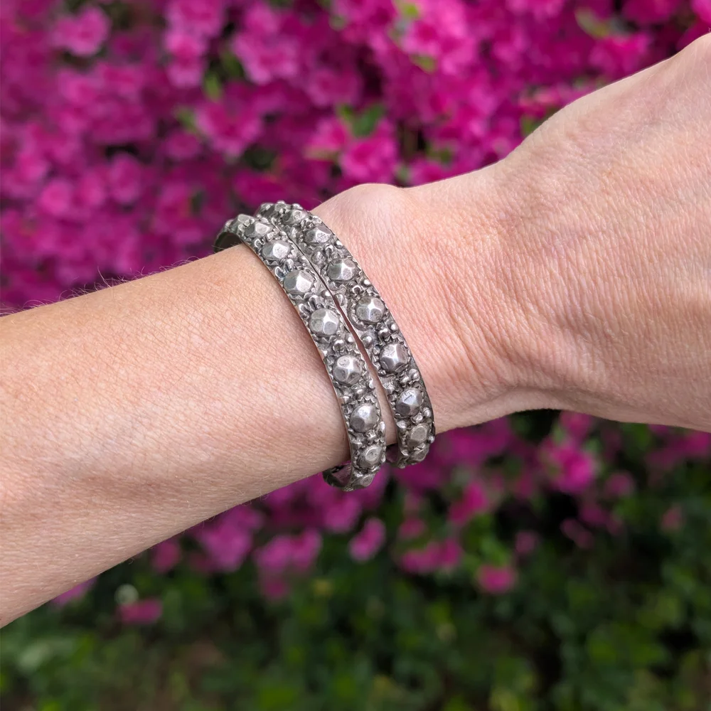 Elegant Silver Crystal Women's Bracelets